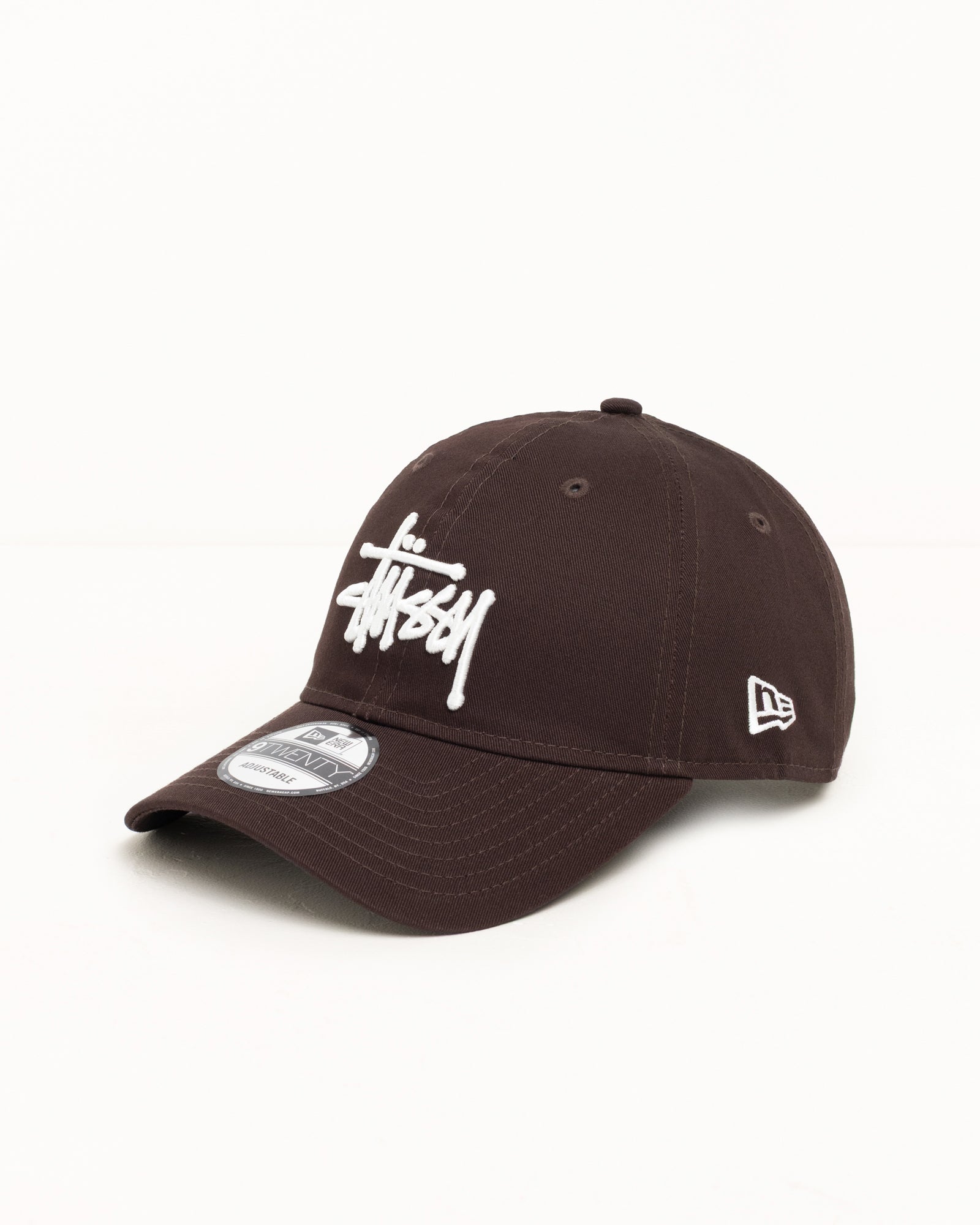 New Era 9TWENTY Basic Strapback – Brown | Headwear | Stüssy UK