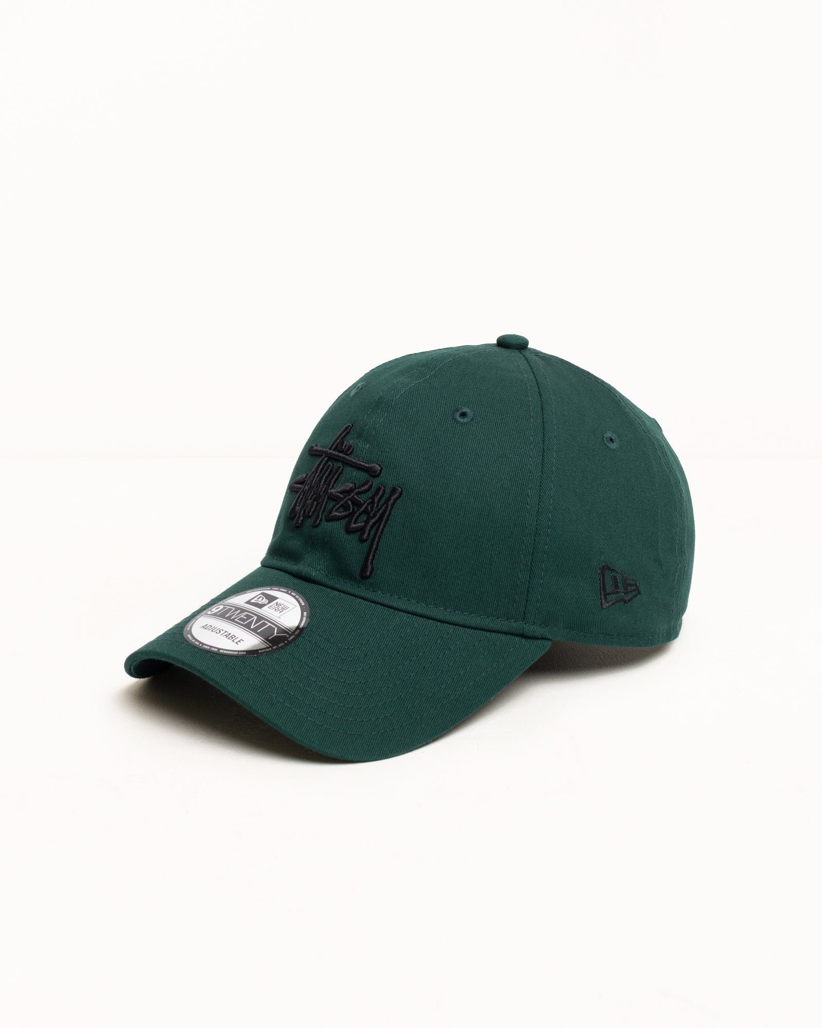 New Era 9Twenty Basic Strapback – Forest Green | Headwear | Stüssy UK