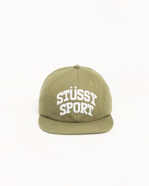 Md Stussy Sport Cap Accessories In Seaweed