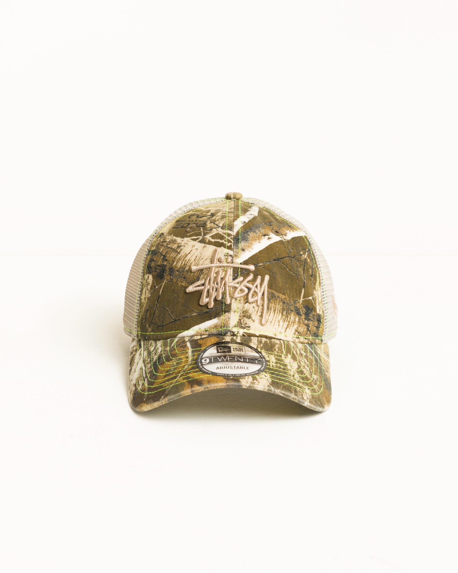 Washed Basic Trucker 9twenty Unisex In Real Tree Edge