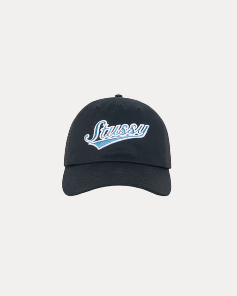 Low Profile Athletic Trucker Snapback in black – Stüssy UK