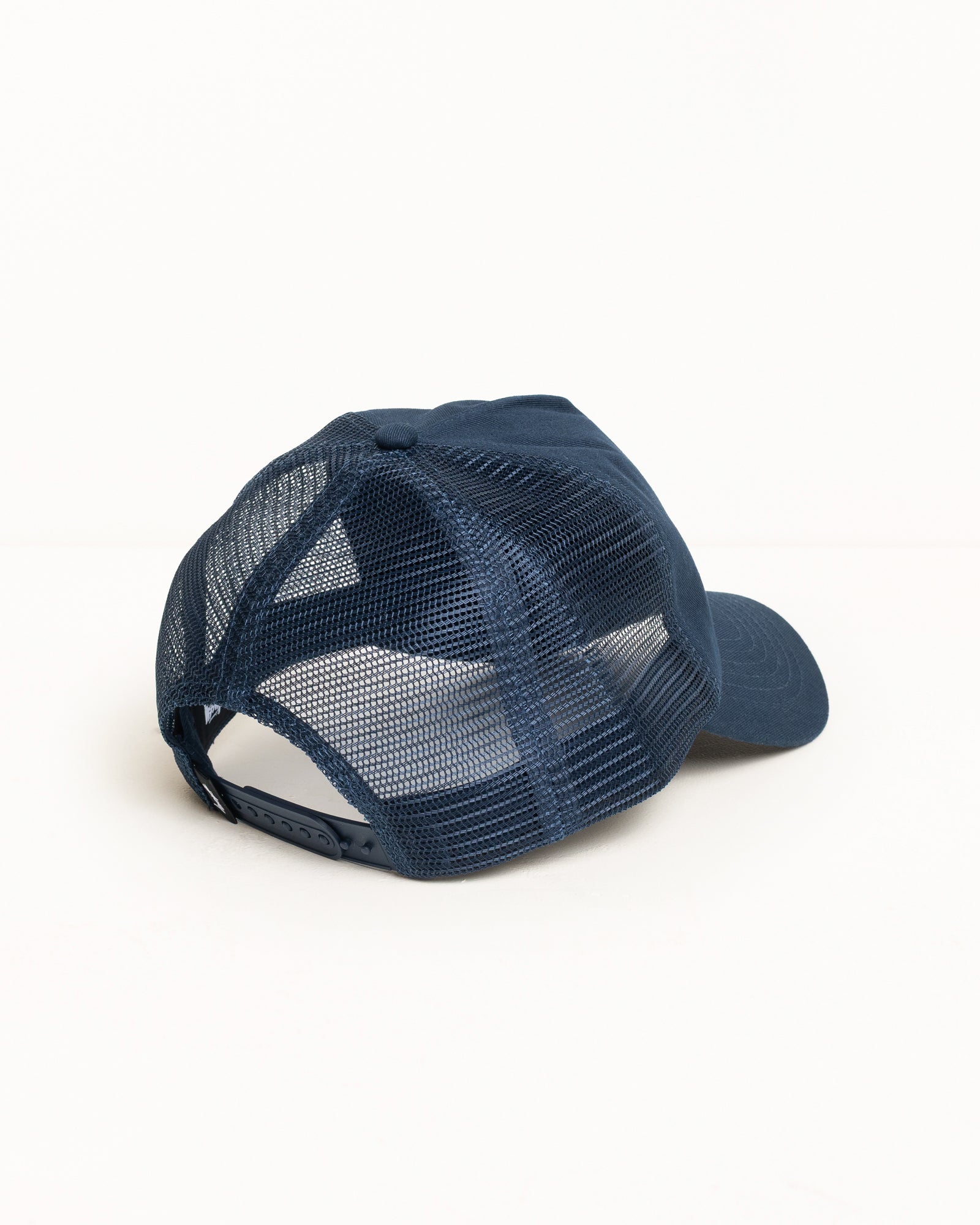 Trucker S Crown Snapback – Navy | Headwear | Stüssy UK