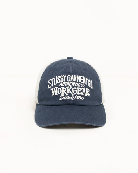 Low Profile Workgear Strapback – Navy | Headwear | Stüssy UK