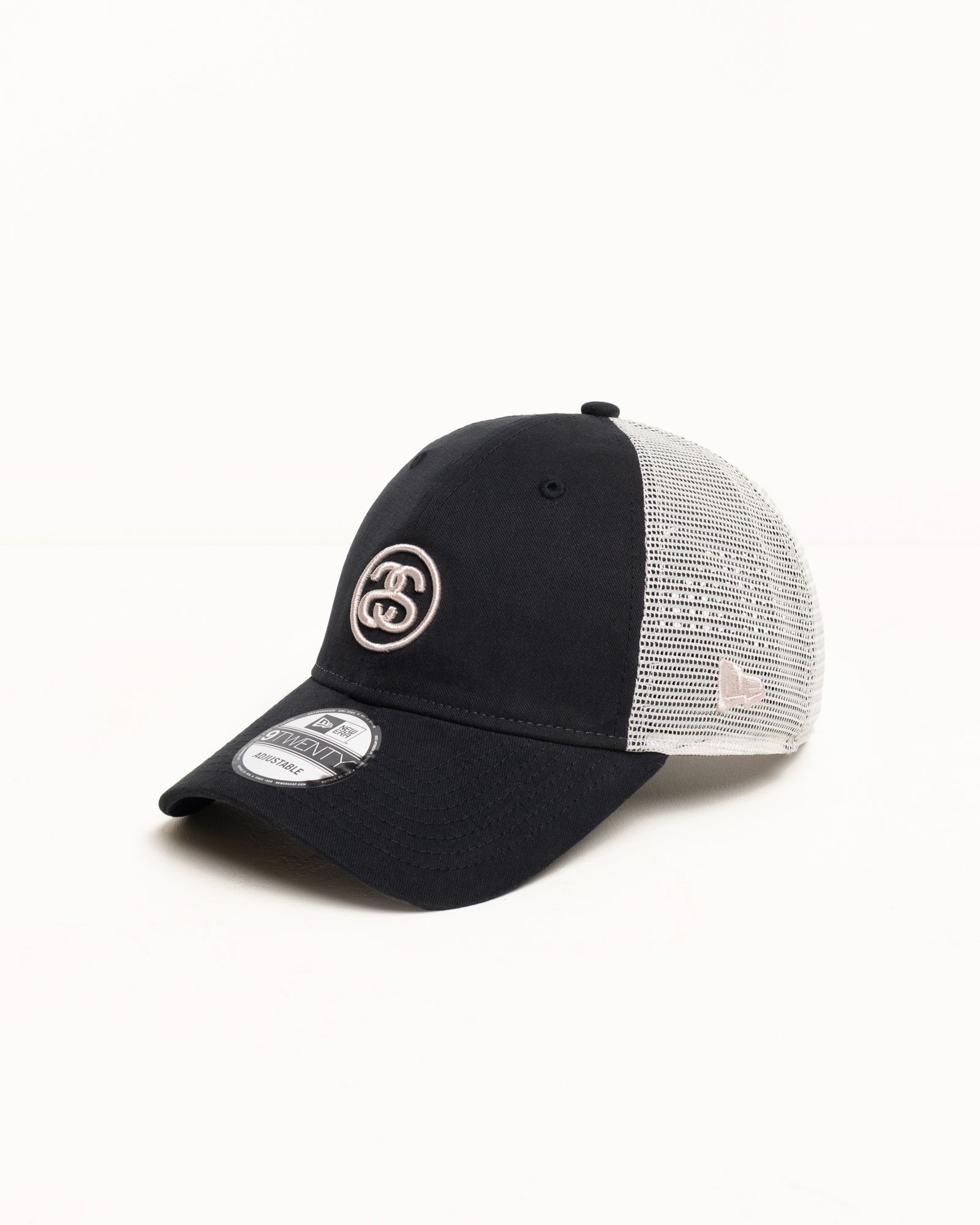 New Era 9Twenty Ss Link Trucker – Night Black | Headwear | Stüssy UK