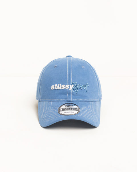 New Era 9Twenty Stüssy Sport Strapback – Blue | Headwear | Stüssy UK