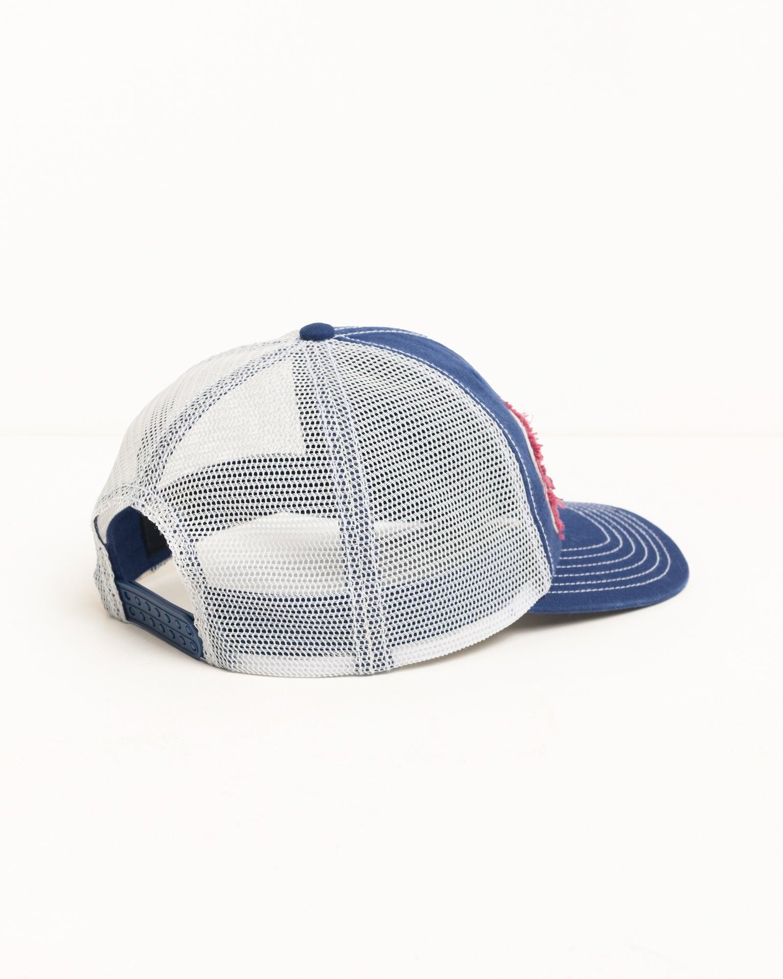 Mid-Depth Burly Threads Trucker – Navy | Headwear | Stüssy UK