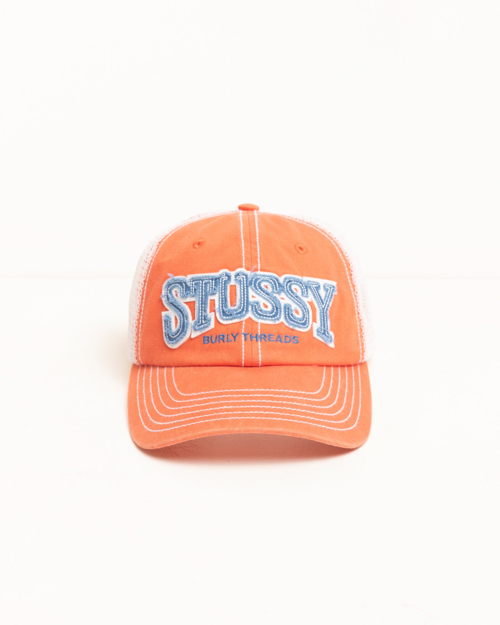 Md Burly Threads Trucker Accessories In Orange