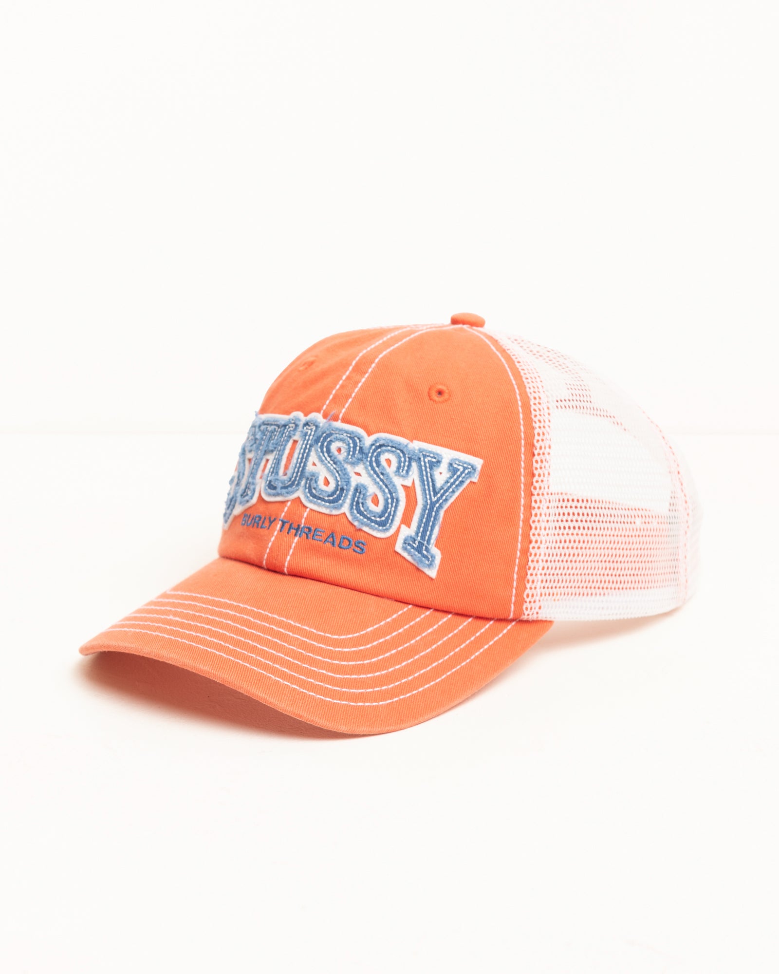Md Burly Threads Trucker Accessories In Orange