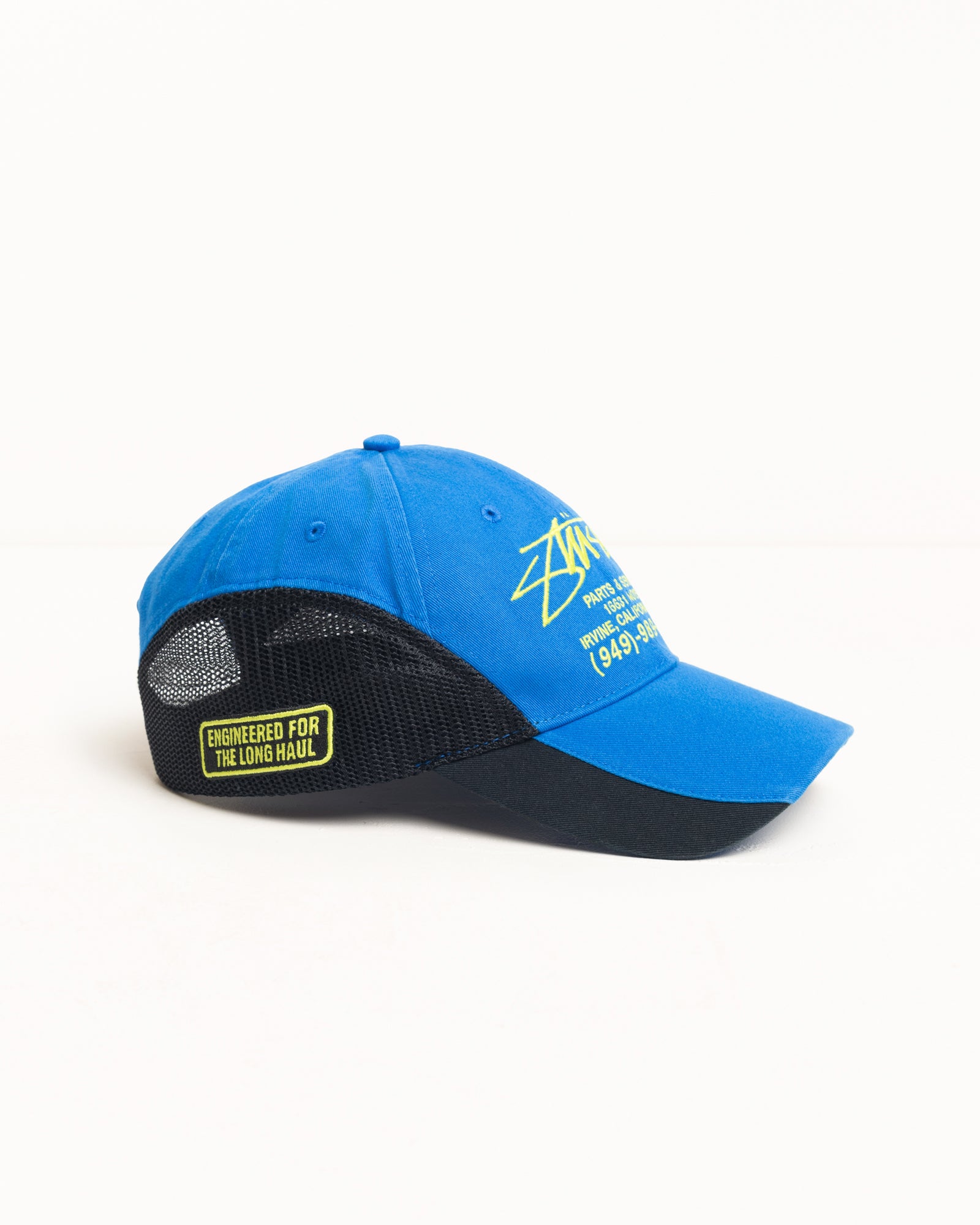Parts & Service Mesh Cap – Blue | Headwear | Stüssy UK