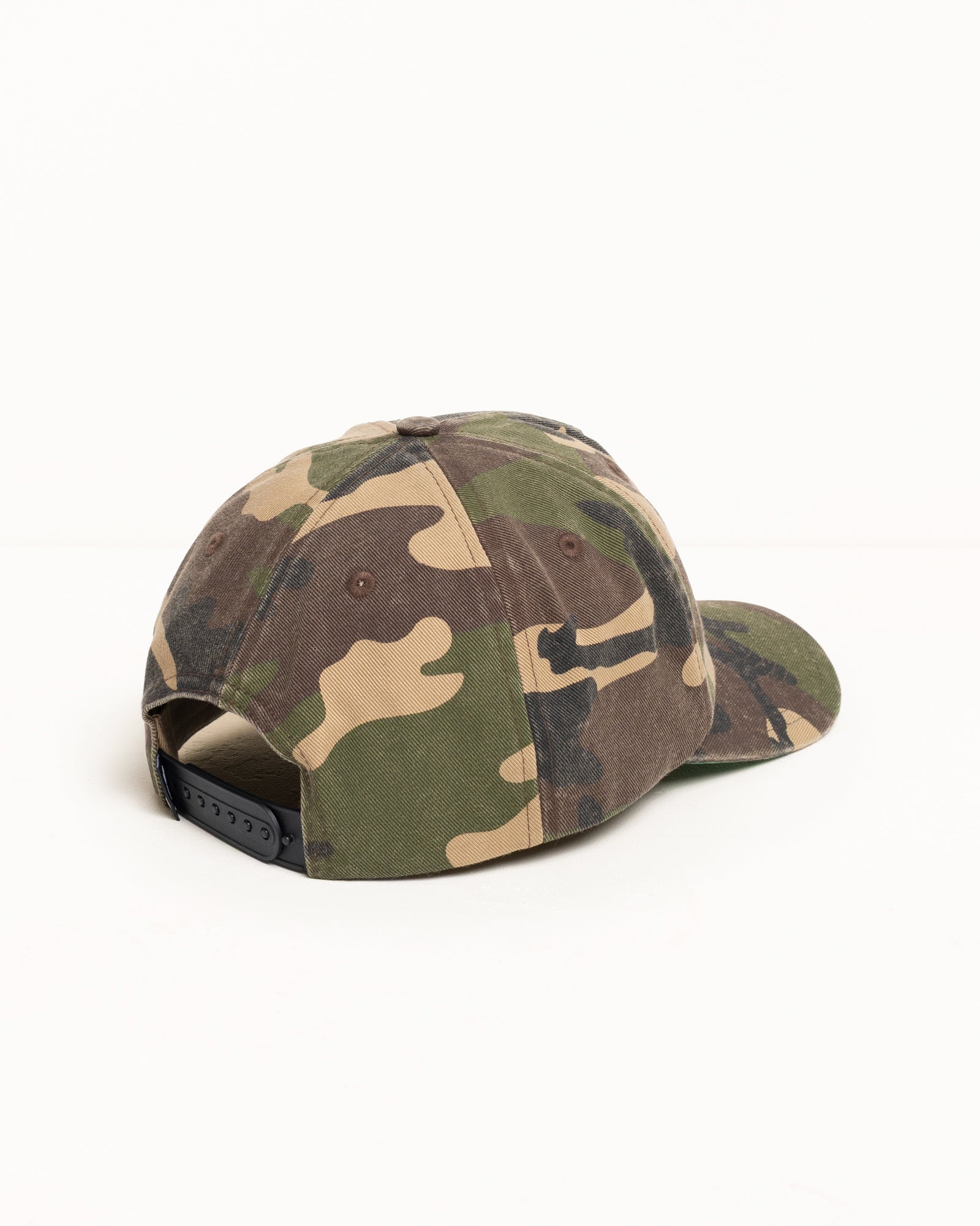 Big Stock Mid Depth Cap Accessories In Woodland Camo
