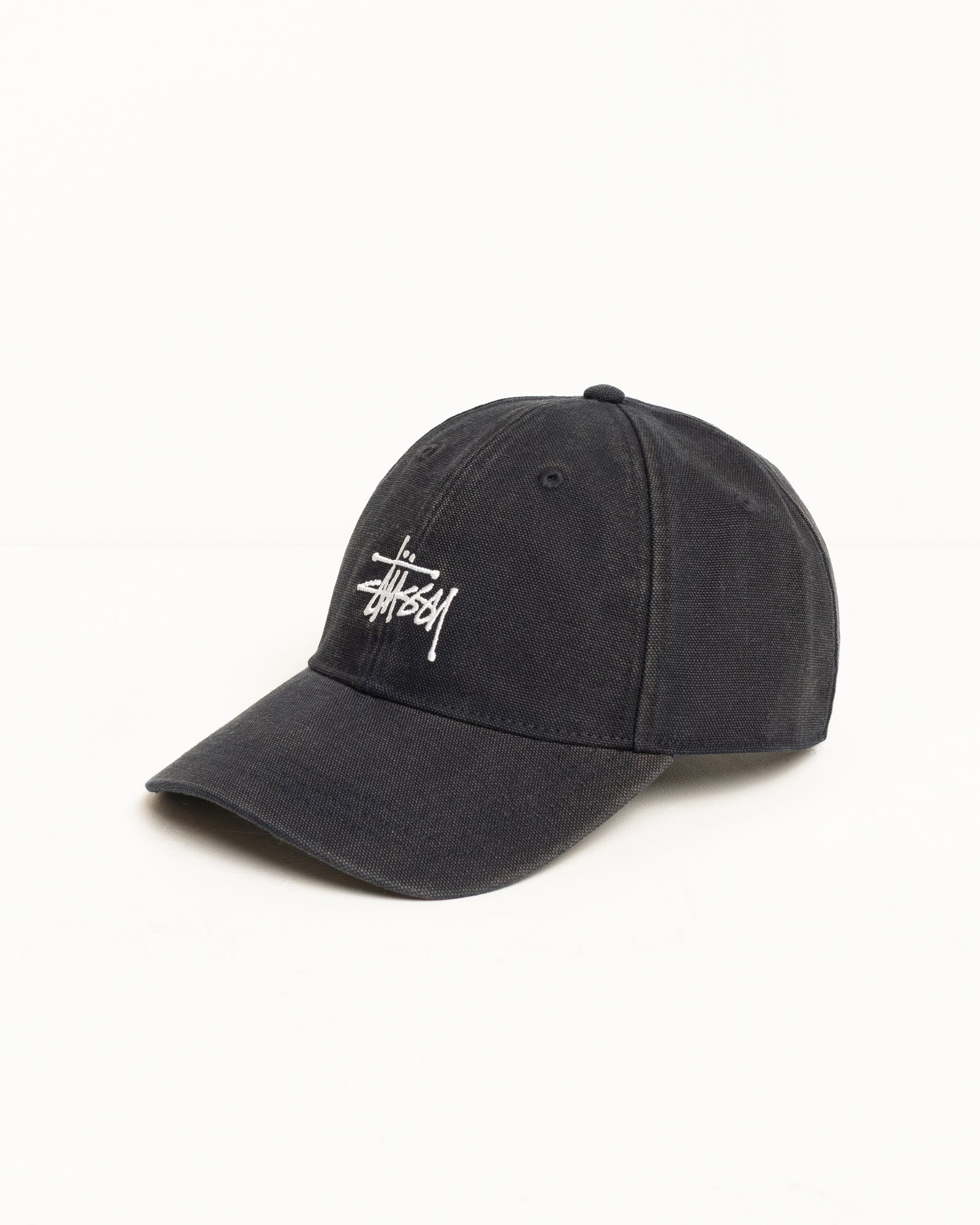 Lp Washed Basic Canvas Cap Accessories In Black