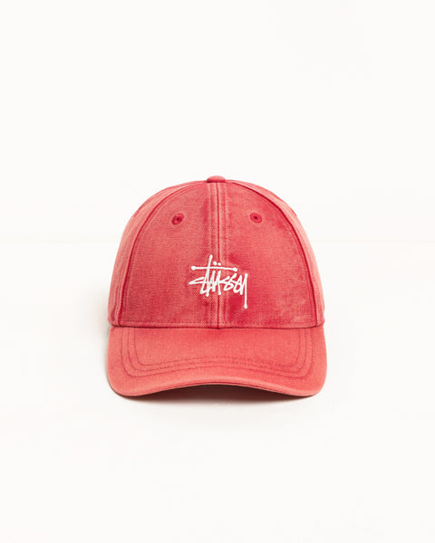 Lp Washed Basic Canvas Cap Accessories In Red