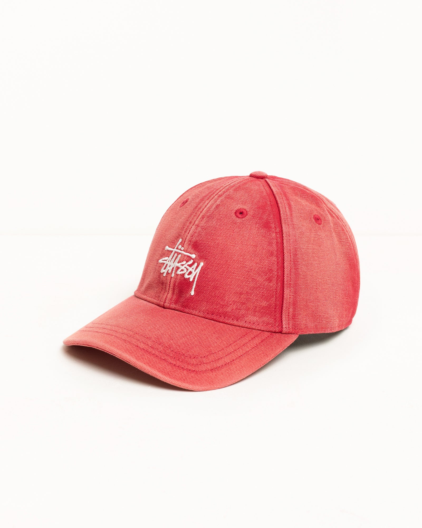 Lp Washed Basic Canvas Cap Accessories In Red