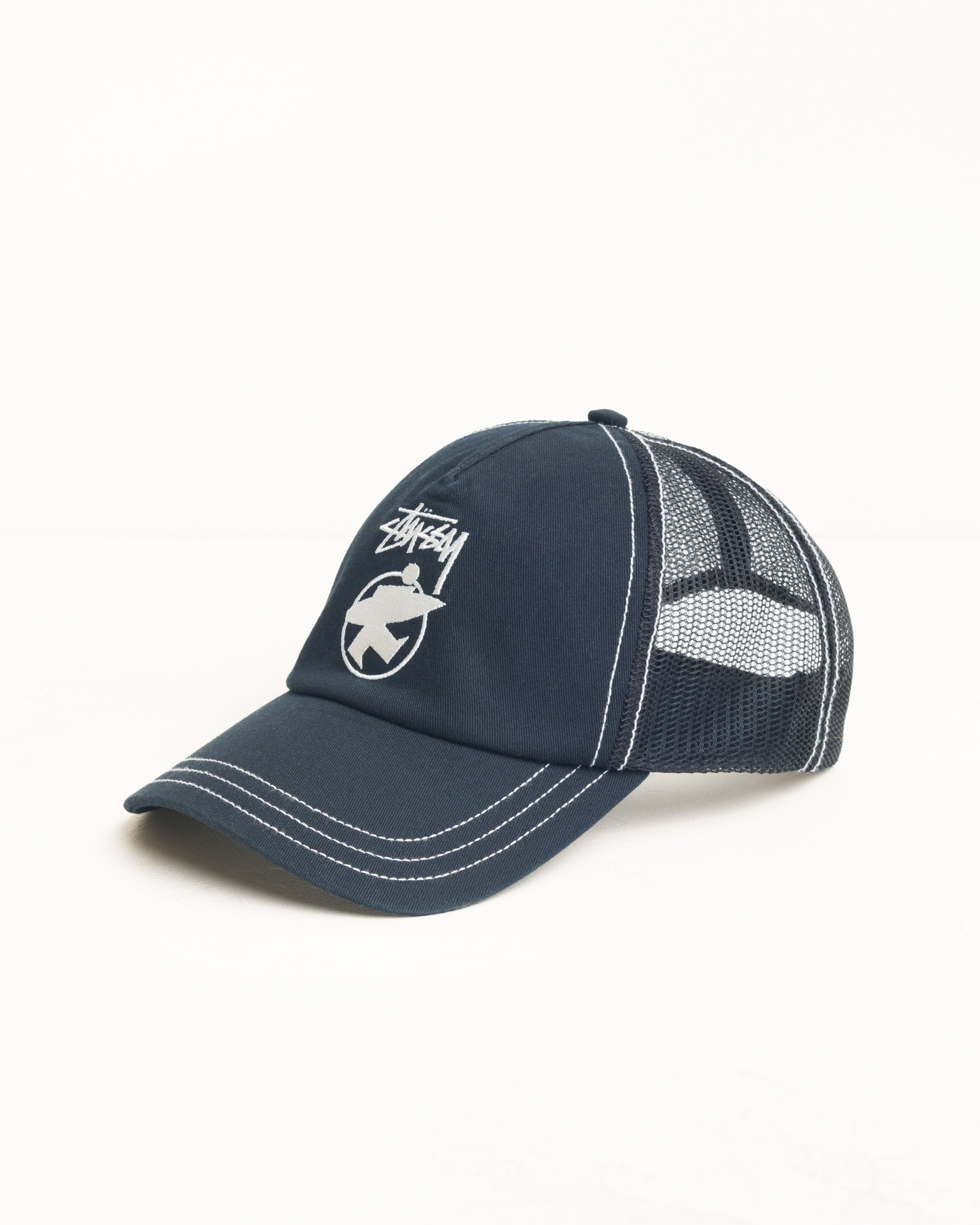 Lp Beach Roots Trucker Cap Unisex In Black