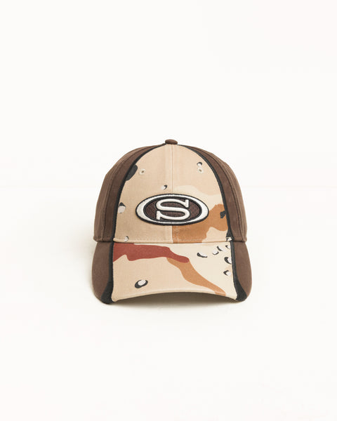Lp S Oval Strapback Cap Unisex In Desert Camo