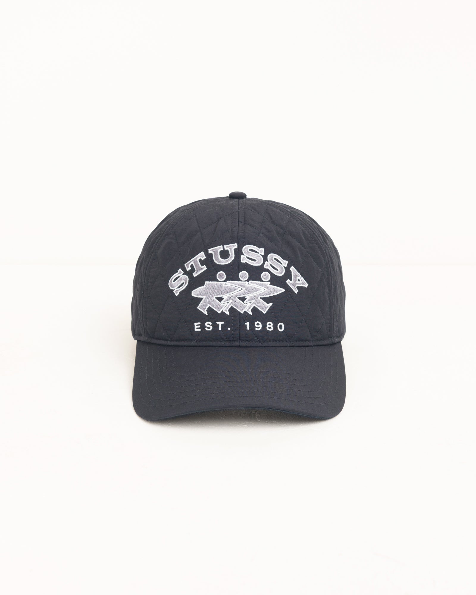 Md Quilted Surfwalk Cap Unisex In Black | hero:main:collection:new-arrivals,shirts,tops-shirts,all,tees,outerwear,denim,knits,accessories,sunglasses,hoodies,sweats,mens-hoodies-sweatshirts,shorts,pants,bottoms,crew-sweats,zip-ups,swim,sweatpants,graphics,lazy-tees,swim,basic-9twenty,button-ups,shorts,cargos,denim-jeans,bottoms,bags,belts,wearables,gear,footwear,button-ups,basic-tops,jerseys,big-ol,classics,slim,jackets,all, | product-card-slider