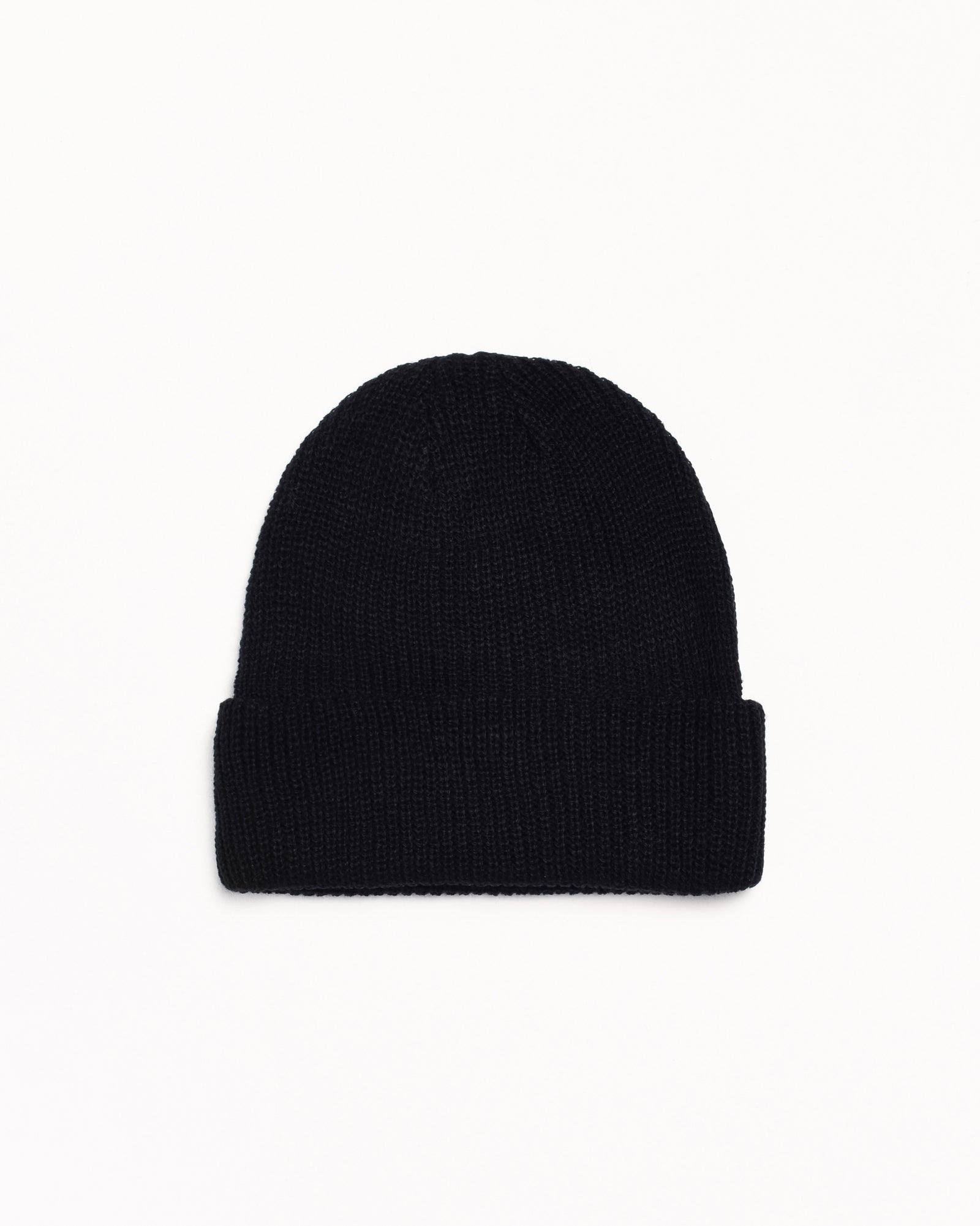 Basic Stüssy Cuff Beanie – Black | Headwear | Stüssy UK