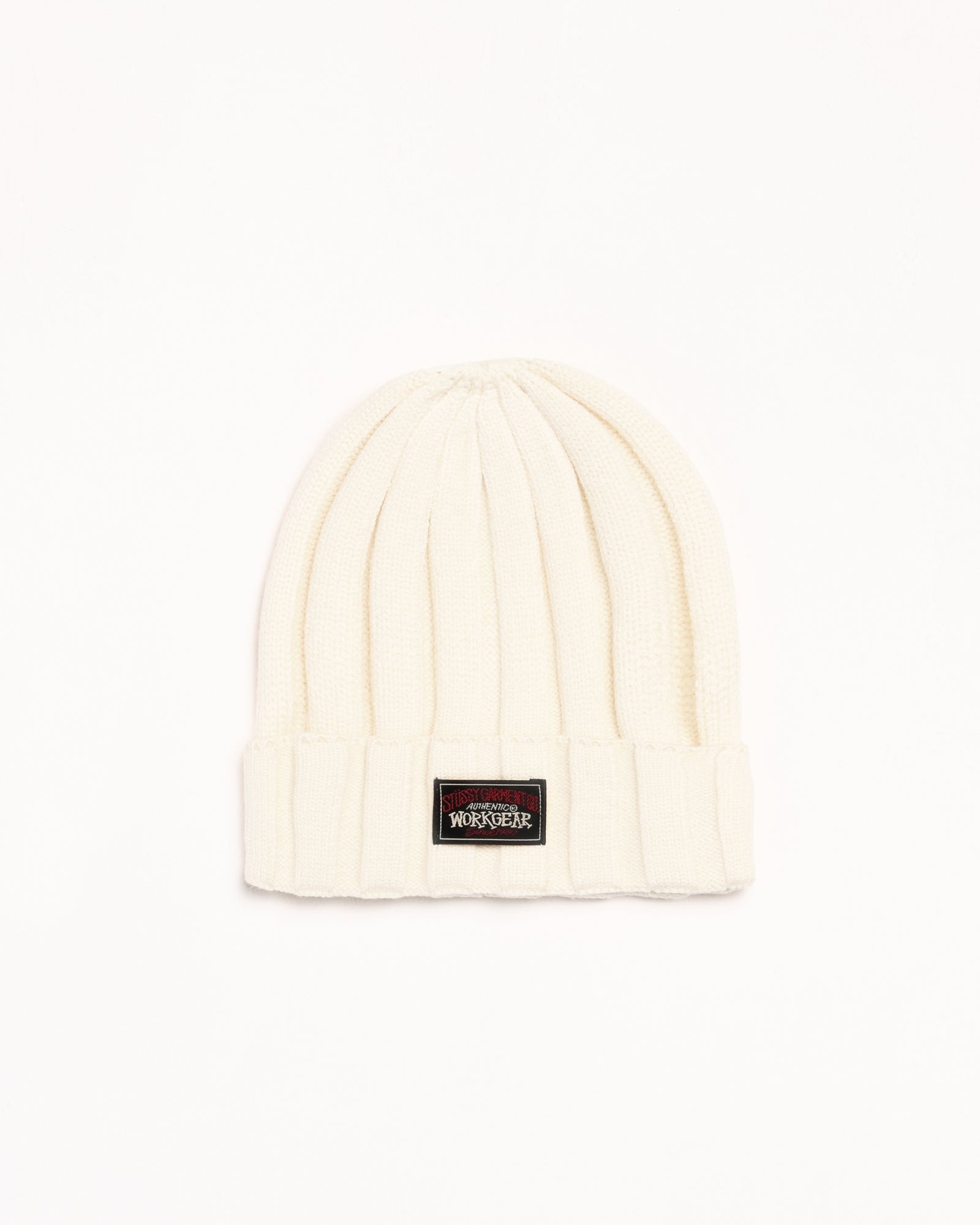 Workwear Cuff Beanie Accessories In Ivory