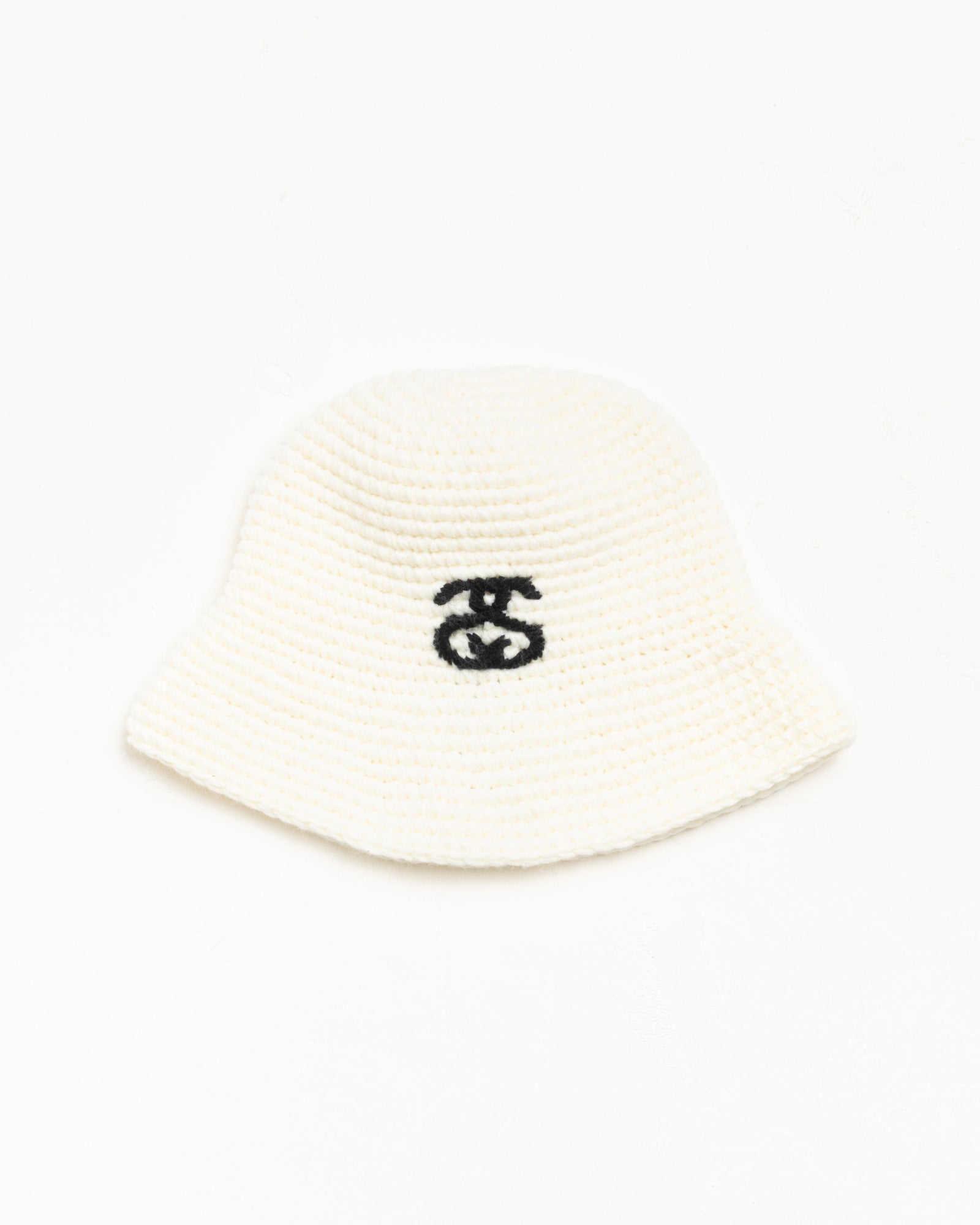 Ss Link Knit Bucket Hat Accessories - In Bone