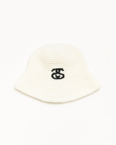 帽子 stussy 23aw SS LINK KNIT BUCKET HAT stussy SS LINK KNIT BUCKET HAT Spruce