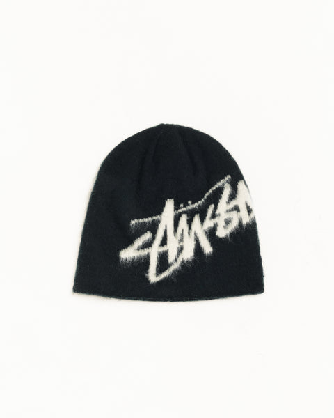 Brushed Out Stock Skullcap Unisex In Black
