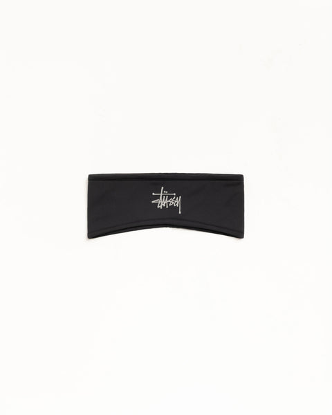 Reversible Tech Headband Accessories In Black
