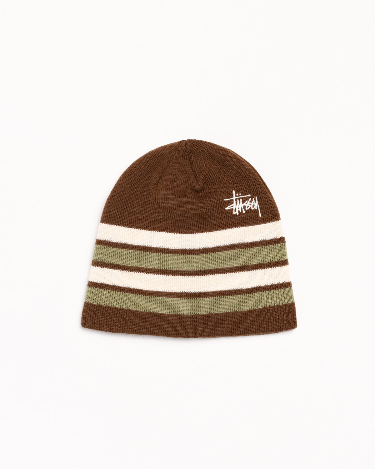Skullcap Basic Striped Accessories In Brown