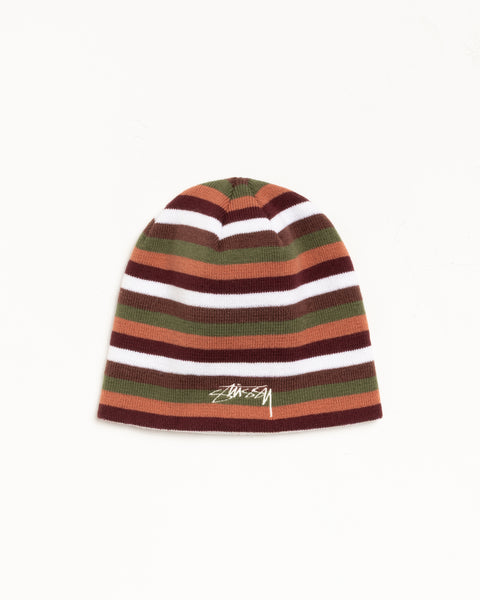 Skullcap Smoothstock Striped Accessories In Brown