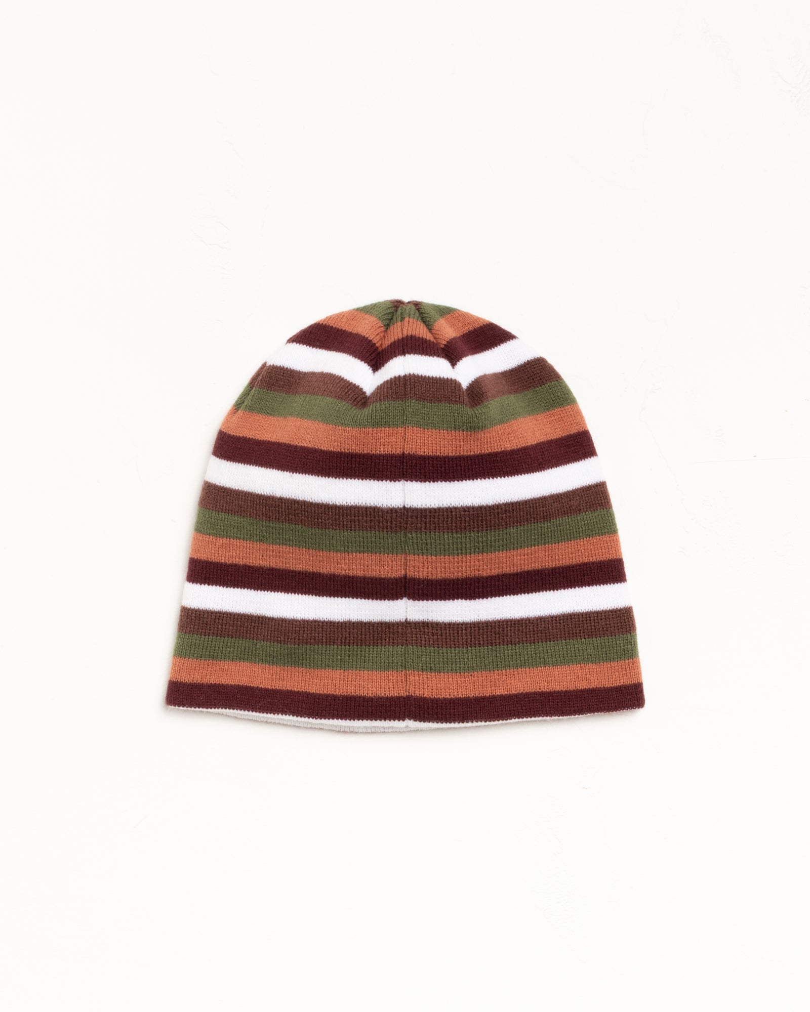 Skullcap Smooth Stock Striped – Brown | Headwear | Stüssy UK
