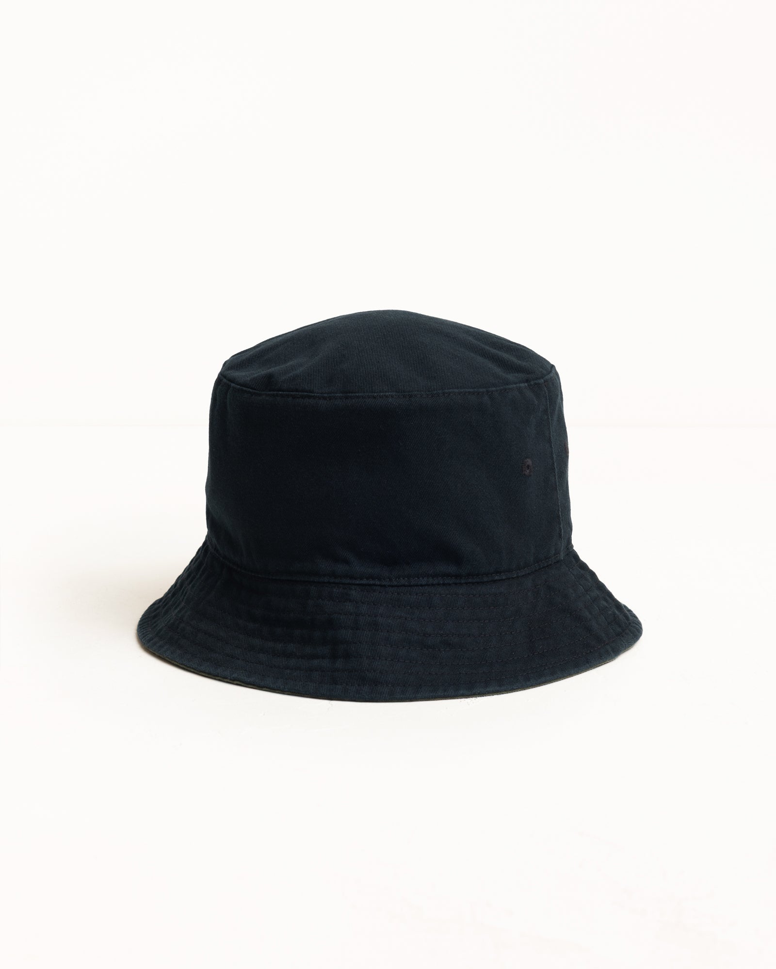 Reversible Stock Bucket Hat - Black/Olive | Headwear | Stüssy UK