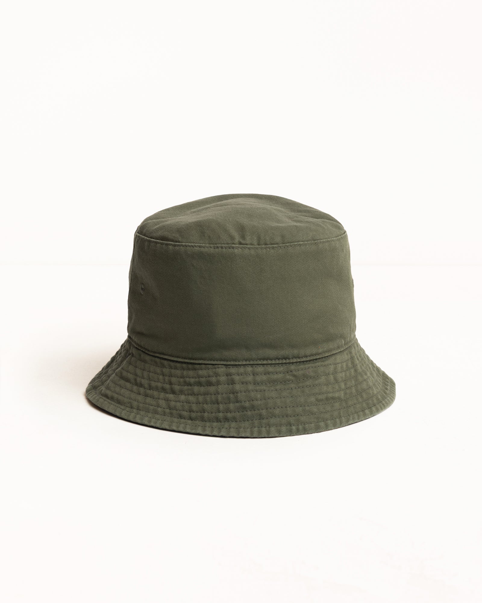 Reversible Stock Bucket Hat - Black/Olive | Headwear | Stüssy UK