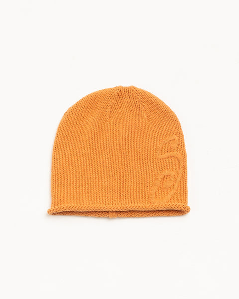S Knit Skullcap – Orange | Headwear | Stüssy UK