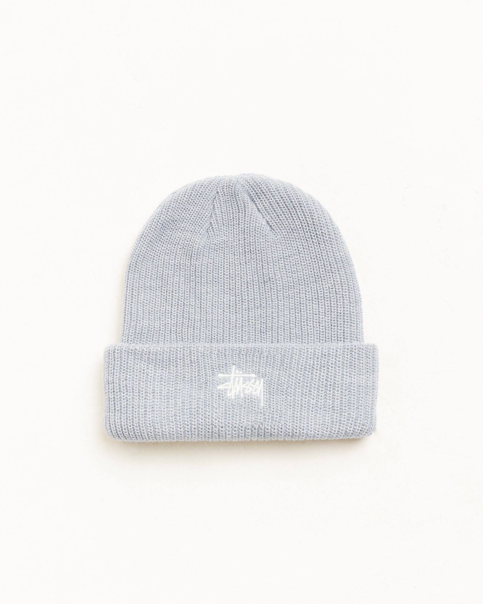 Basic Cuff Beanie Unisex In Heather Grey
