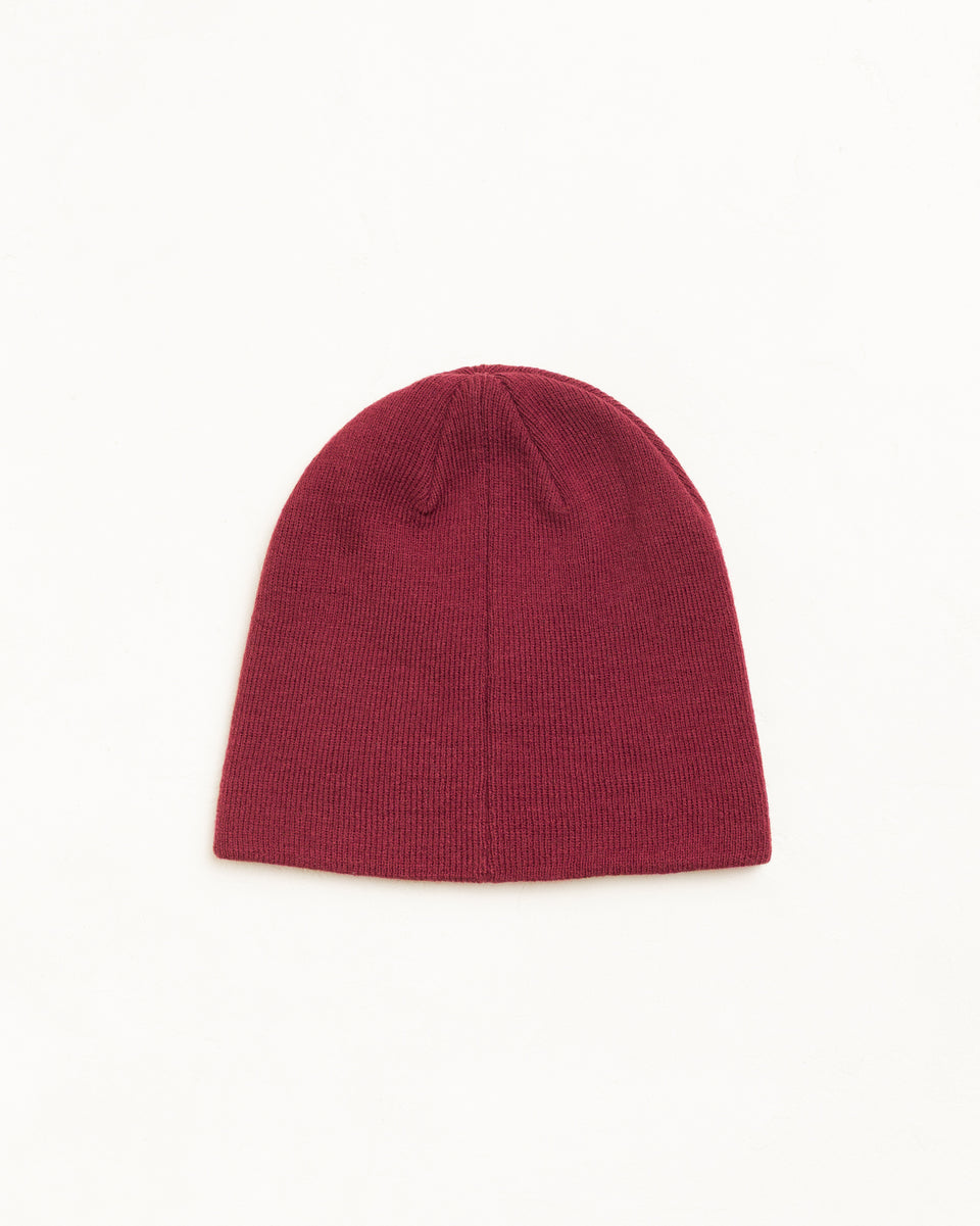 Basic Skullcap Beanie Unisex In Cabernet