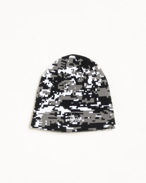 Basic Digi Camo Skullcap Accessories In Grey