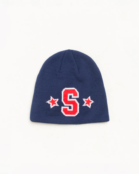 Varsity S Skullcap Unisex In Navy