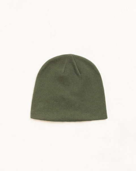 Double Stripe Skullcap Unisex In Olive