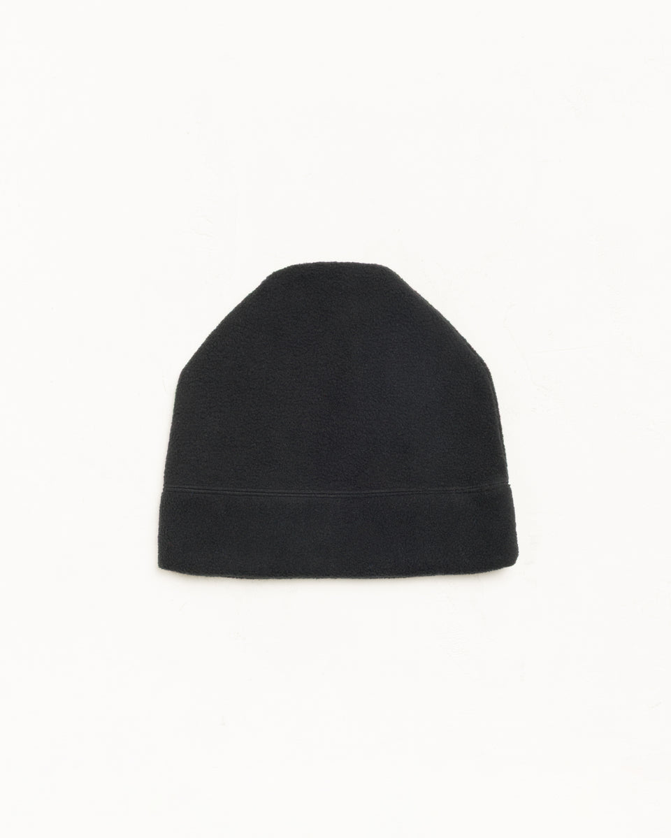 Oval Fleece Skullcap Unisex In Black