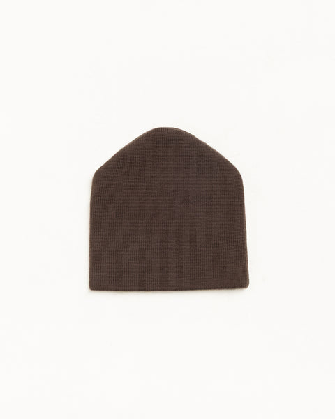 Oval Ski Beanie Unisex In Brown