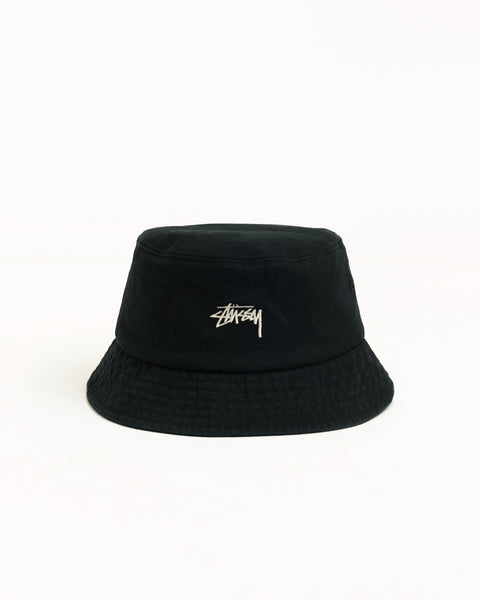 Stock Bucket Hat Unisex In Black