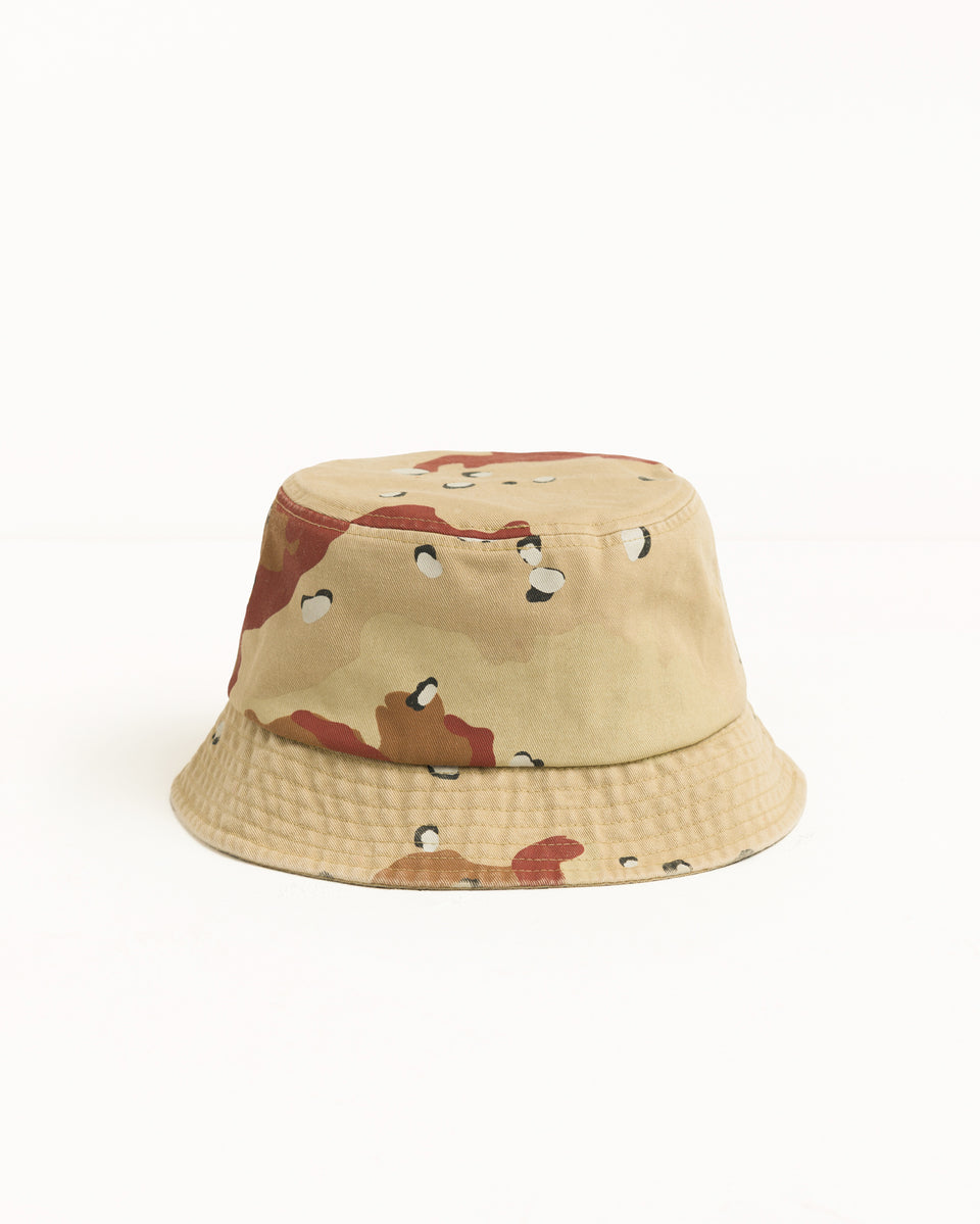 Stock Bucket Hat Unisex In Desert Camo