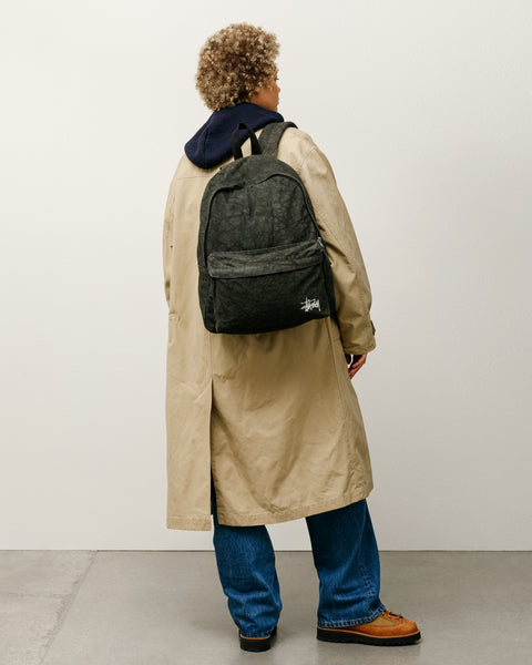 Canvas Backpack – Washed Black | Accessories | Stüssy UK