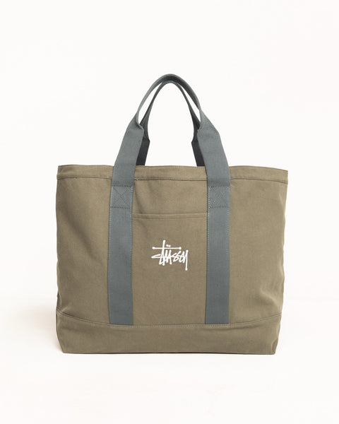 Canvas Extra Large Tote Bag Accessories Tote Bag in Green