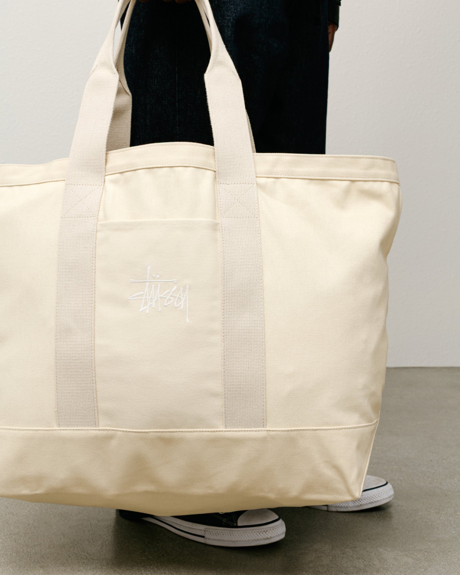 【Stussy】CANVAS EXTRA LARGE TOTE BAG Stussy-Canvas-Extra-Large-Tote