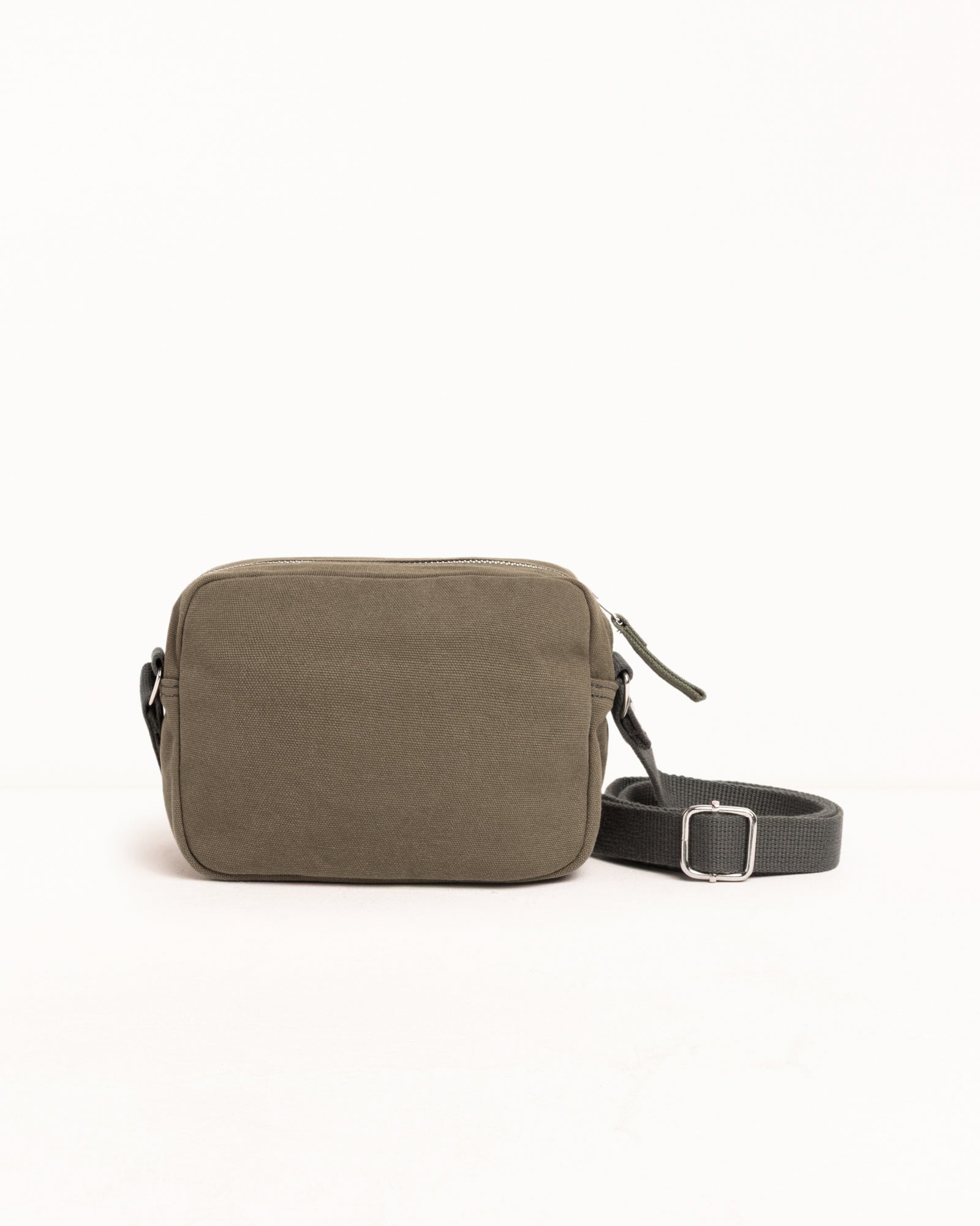 Canvas Side Pouch Accessories In Green