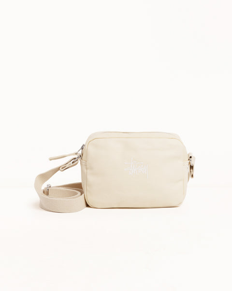 Canvas Side Pouch Accessories In Natural