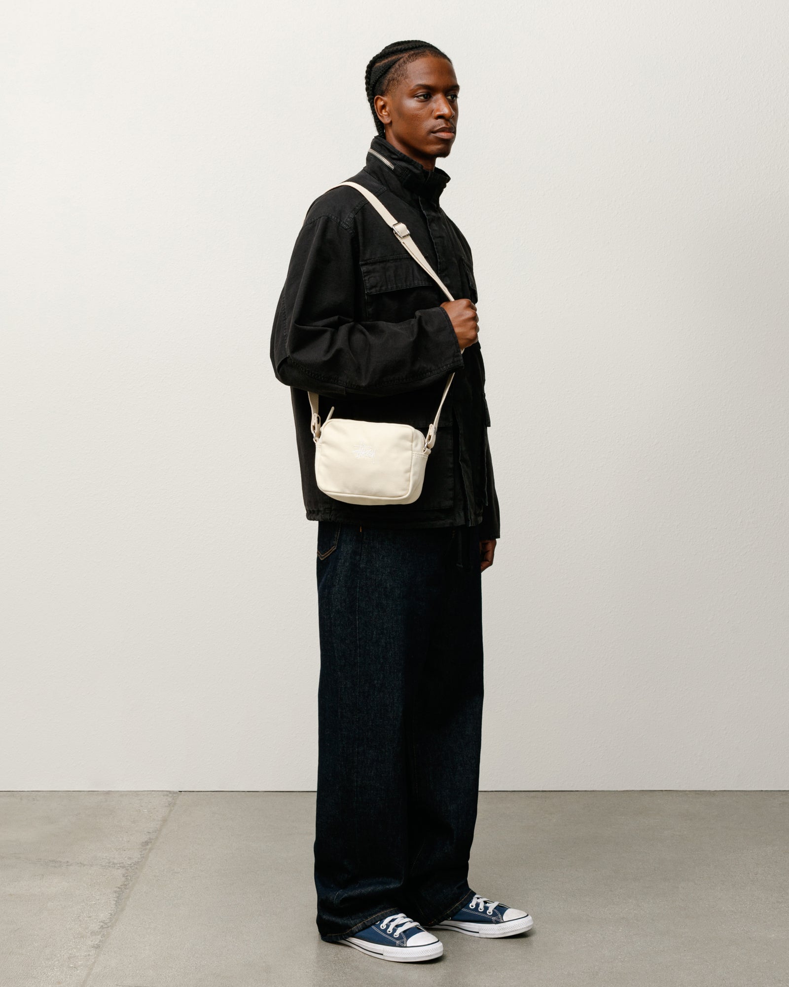 バッグ stussy CANVAS POUCH Canvas Pouch – Natural | Accessories | Stüssy UK