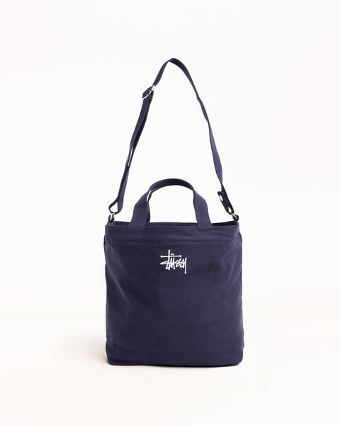Canvas Crossbody Bag Unisex In Navy