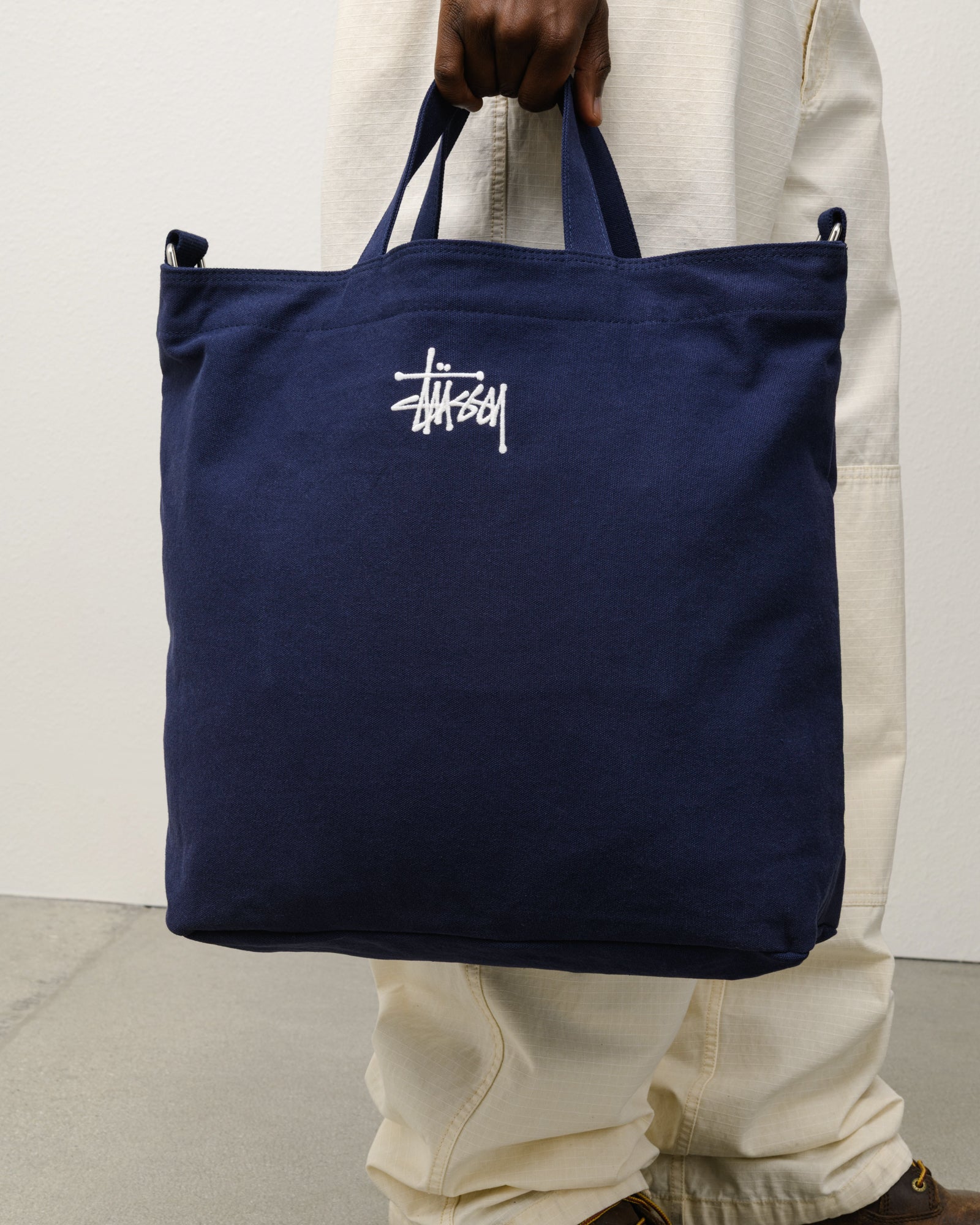 Canvas Crossbody Bag – Navy | Accessories | Stüssy UK