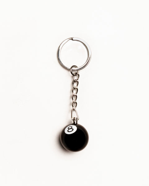 8 Ball Keychain – Black | Accessories | Stüssy UK